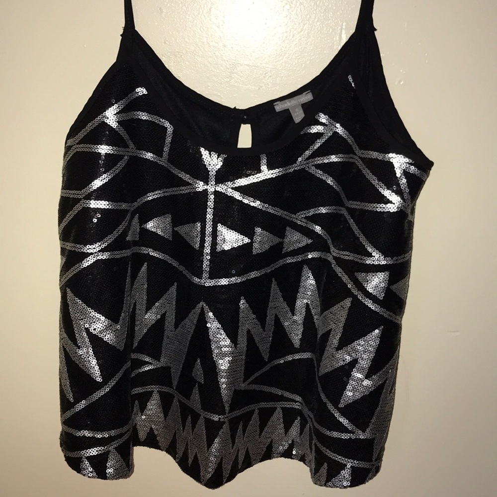 Charlotte Russe Glitter Tank!